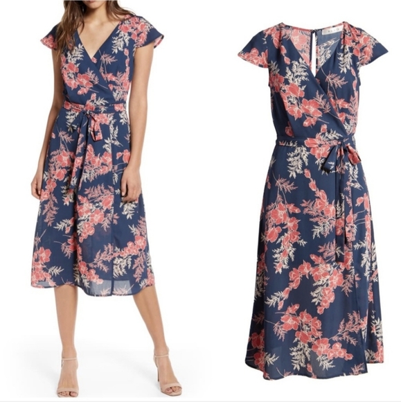 Row A Floral Dress - Picture 1 of 9